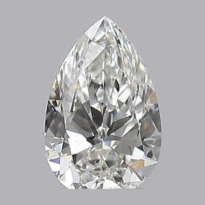 Pear diamond — real photo