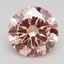 3.01 Ct. Fancy Intense Pink Round Lab Grown Diamond