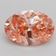 3.02 Ct. Fancy Intense Pink Oval Lab Grown Diamond