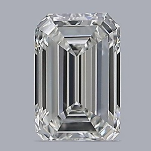 Emerald diamond — real photo