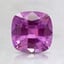 6.5mm Pink Cushion Sapphire