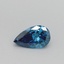 0.32 Ct. Fancy Vivid Blue Pear Lab Grown Diamond