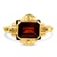 Retro Garnet Vintage Ring