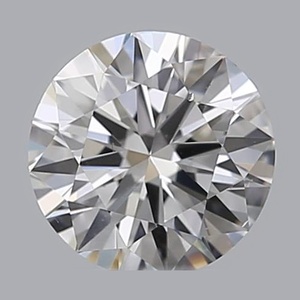 Round diamond — real photo