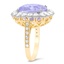 The Westminster Ring, smalltop view on a hand