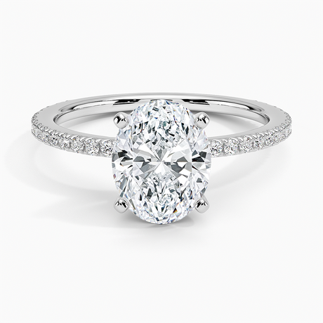 Luxe Ballad Pavé Diamond Ring Setting