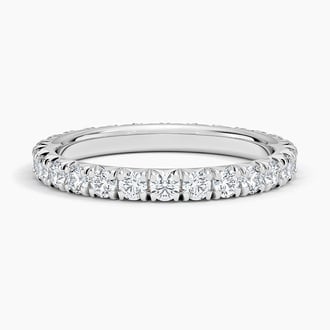 French Pavé Eternity Diamond Ring (1 ct. tw.)