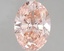 1.67 Ct. Fancy Vivid Pink Oval Lab Grown Diamond