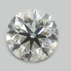 Round diamond — real photo