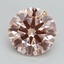 3.03 Ct. Fancy Light Pink Round Lab Grown Diamond