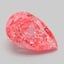 3.10 Ct. Fancy Vivid Pink Pear Lab Grown Diamond