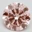 2.50 Ct. Fancy Intense Pink Round Lab Grown Diamond
