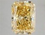 5.08 Ct. Fancy Vivid Yellow Radiant Lab Grown Diamond