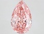 4.66 Ct. Fancy Vivid Pink Pear Lab Grown Diamond