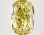 3.16 Ct. Fancy Vivid Yellow Cushion Lab Grown Diamond