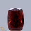1.00 Ct. Fancy Vivid Orange Cushion Lab Grown Diamond