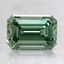 1.58 Ct. Fancy Vivid Pacific Green Emerald Lab Grown Diamond