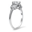 The Mary Ann Ring, smalltop view on a hand