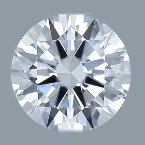 Round diamond — real photo