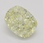 1.01 Ct. Fancy Light Yellow Cushion Diamond