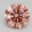 3.00 Ct. Fancy Intense Pink Round Lab Grown Diamond