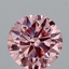 2.06 Ct. Fancy Vivid Pink Round Lab Grown Diamond