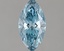 1.00 Ct. Fancy Vivid Blue Marquise Lab Grown Diamond