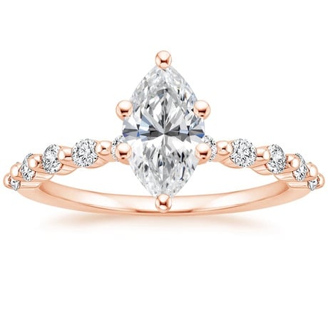 14K Rose Gold Marseille Diamond Bridal Set (1/2 ct. tw.)
