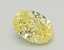 1.03 Ct. Fancy Intense  Yellow Oval Lab Grown Diamond