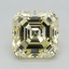 1.52 Ct. Fancy Intense Yellow Asscher Lab Grown Diamond