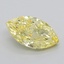 1.45 Ct. Fancy Yellow Marquise Lab Grown Diamond