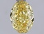 1.10 Ct. Fancy Vivid Yellow Yellow Oval Lab Grown Diamond