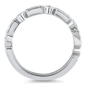 Custom Vintage Style Wedding Band