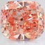 7.63 Ct. Fancy Pink Cushion Lab Grown Diamond