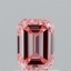 0.99 Ct. Fancy Intense Pink Emerald Lab Grown Diamond