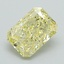 1.25 Ct. Fancy Intense Yellow Radiant Lab Grown Diamond