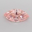 0.82 Ct. Fancy Intense Pink Marquise Lab Grown Diamond