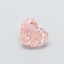 0.47 Ct. Fancy Intense  Pink Heart Lab Grown Diamond