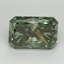 3.02 Ct. Fancy Vivid Green Radiant Lab Grown Diamond