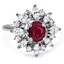 Retro Ruby Vintage Ring