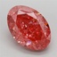4.46 Ct. Fancy Vivid Pink Oval Lab Grown Diamond