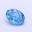 1.04 Ct. Fancy Vivid  Blue Oval Lab Grown Diamond