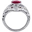 The Alora Ring, smallside view
