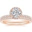 14K Rose Gold Waverly Diamond Bridal Set (2/3 ct. tw.)