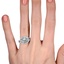 The Oba Matched Set, smallzoomed in top view on a hand
