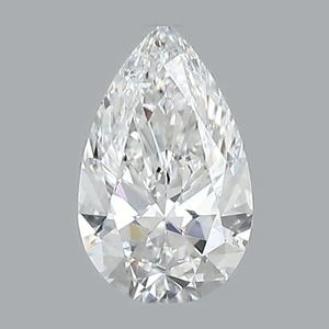 Pear diamond — real photo