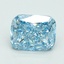 1.76 Ct. Fancy Vivid Blue Cushion Lab Grown Diamond
