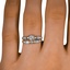 The Darlene Matched Set, smallzoomed in top view on a hand
