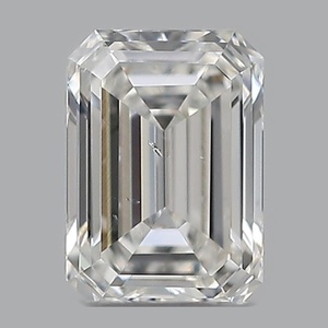 Emerald diamond — real photo