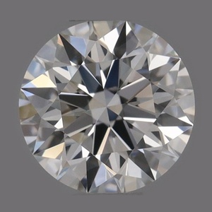 Round diamond — real photo